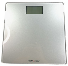 Health O Meter Glass Digital Gray Bathroom Glass top Scale Tested