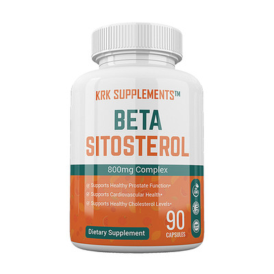 Beta Sitosterol 800mg 90 Capsules Prostate Urinary Men's Health Supplement KRK