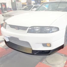 Fits 95-98 Nissan Skyline Gt-r Gtr R33 Series 3 Style Front Bumper Lip Pp