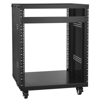 12U AV Rack Stand, 300 lbs Capacity, Network Stereo Recording Studio Rack