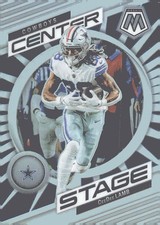 2023 Panini Mosaic #CS-CDL CeeDee Lamb Center Stage Silver