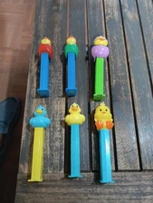 Set Of 6 Duck Dispenser Pez 90s And 2000s
