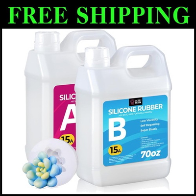 #ad #ad Liquid Silicone Mold Making Kit 140oz 1 Gallon $131.99