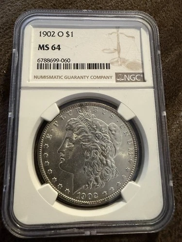 1902 O Silver Dollar $1 NGC MS64 -