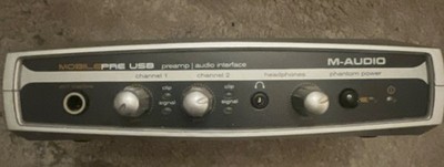 M-Audio MobilePre USB Audio Interface 2-Channel Phantom Power XLR/Line In/Out