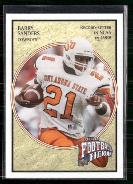 2013 Upper Deck #BS-5 Barry Sanders College Football Heroes: Barry Sanders