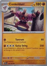 105/167 CONKELDURR | UNCOMMON | TWILIGHT MASQUERADE POKEMON CARD