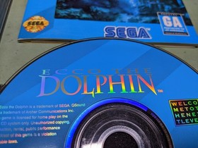 Ecco the Dolphin Sega CD Complete in Box