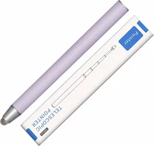 Universal Telescopic Stylus Pen for Touch Screens,Retractable Pointer Purple 
