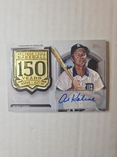 2019 Topps Baseball Serie 1 ⚾150th Anniversary Commemorative Medallion Al Kaline