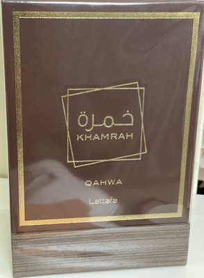 Lattafa Khamrah Qahwa Eau de Parfum (3.4 oz) 100ml NEW Sealed