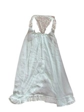 Linea Donatella Lace-Trim Bow Nightgown Size Medium