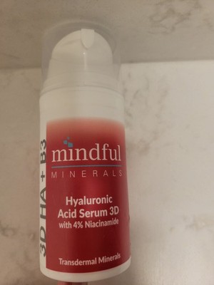 Mindful Minerals Skincare Hyaluronic Acid Serum 3D 3.5 fl oz