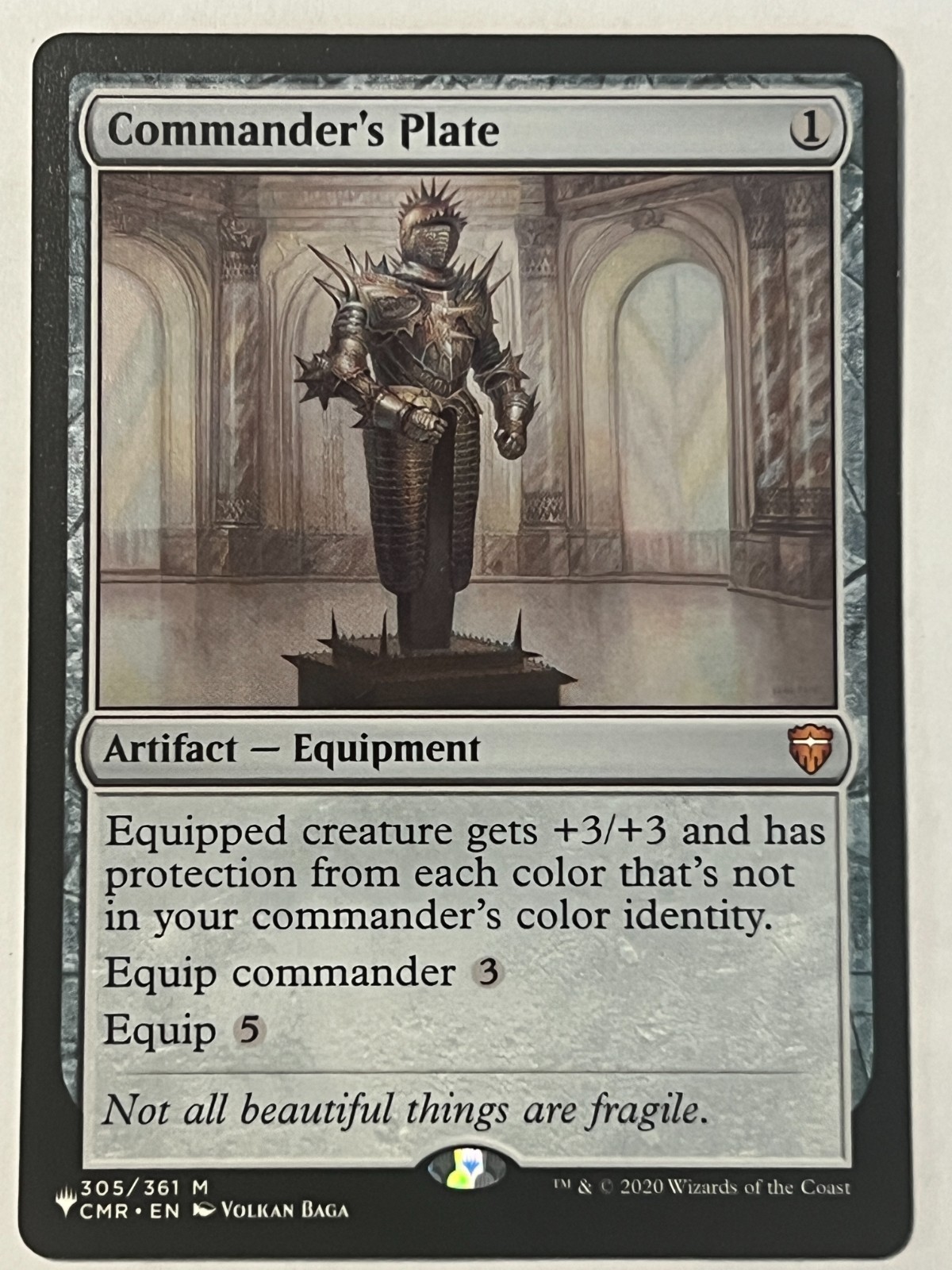 Commander's Plate (Commander Legends) - NM Pack Fresh Magic: The Gathering