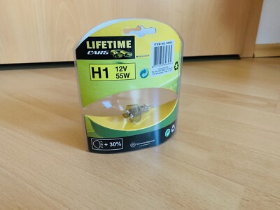 H1 Birne/Lampe 12v 55w +30% Lifetime Cars white effect NEU OVP REINSCHAUEN