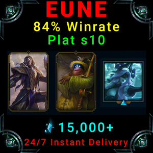 Eune League Of Legends Account Lol Acc Angler Jax Victorious Lucian Chroma Plat Ebay