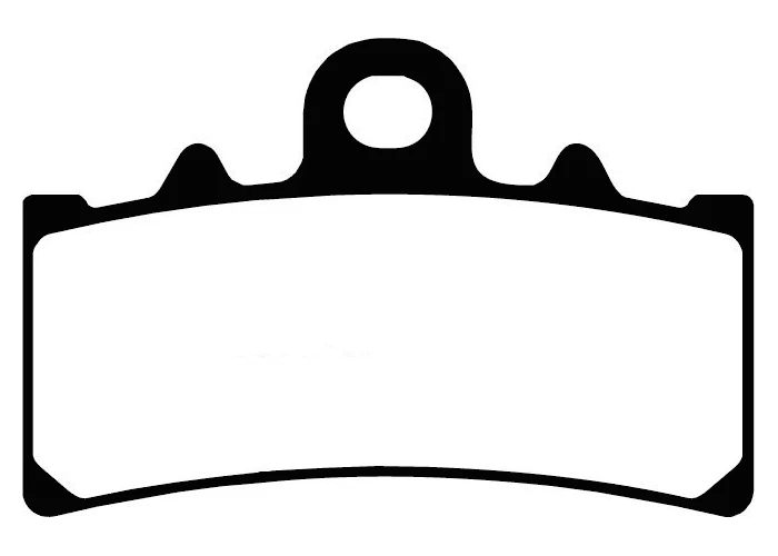 Pastillas de freno de disco delanteras sinterizadas EBC (1 juego) para KTM DUKE 200/250 (2011 a 2022) Foto 4 de 4