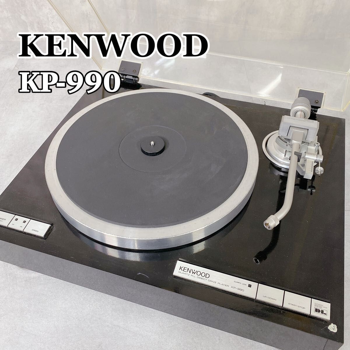 KENWOOD KP-990 Direct Drive Turntable Record Player Working | eBay