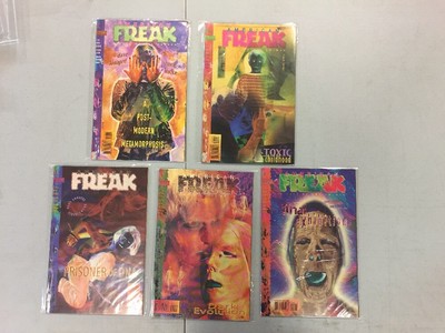 Complete Set American Freak Comic Books Dc Vertigo 1 5 Dave - 