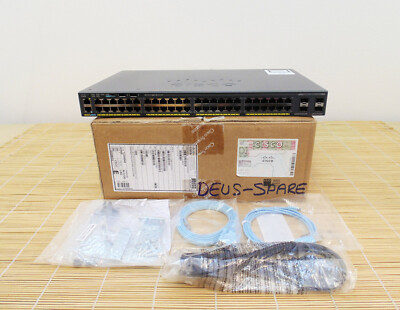 NEU Cisco WS-C2960X-48TS-L 48x1GbE RJ45 4xSFP LAN Base NEW OPEN BOX