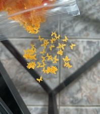 Butterfly 2 Orange Nail Glitter  1 TSP  Gel Nail Art  Acrylic
