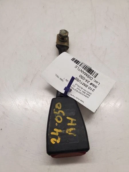 Cinturón de seguridad BMW 750IL, hebilla delantera derecha, 1988-1992, gris, 72-11-8-181-361 Foto 3 de 4