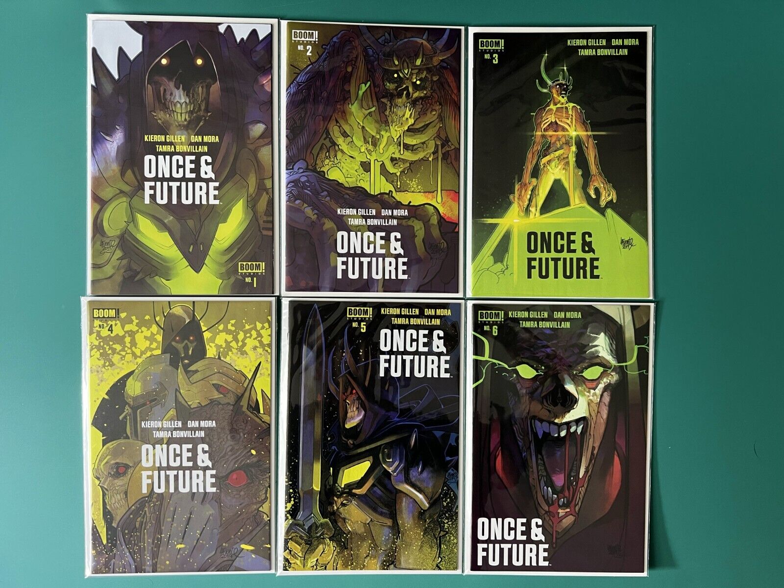 Once and Future #1-6 Lafuente Jetpack Comics Variant 2019 VF+ Glow in the Dark ☠