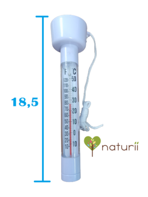 Termometro Galleggiante Con Corda Per Acqua Piscina Professionale - Foto 7