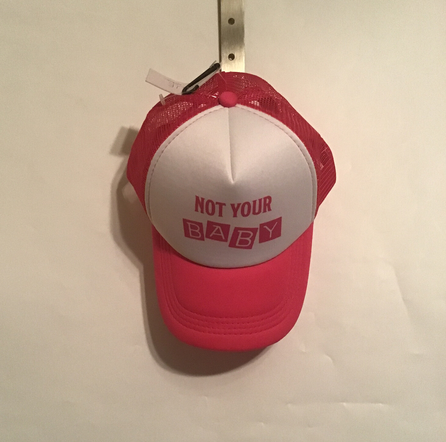 True By True Love Accessories Not Your Baby Trucker Vintage 