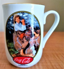 VINTAGE COCA COLA MUG TEA COFFEE CUP COLLECTORS EDITION Cottagecore