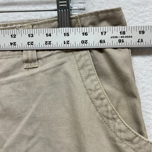 Airwalk Cargo Shorts Men's Size 34 - Light Khaki 100% Cotton High Rise - Picture 6 of 13