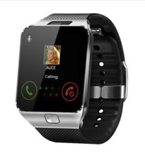 Smart watch DZ09 Bluetooth Camera SIM Card Slot TF Card Wrist phone Silver