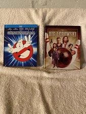 Ghostbusters 1 & 2 and The Big Lebowski: Blu-ray Digibooks-lot of 2-see pictures