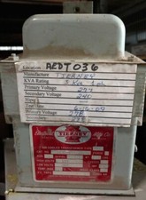 3 KVA Tierney Dry Type Transformer 277-240 Volt 1 Phase