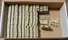 Lot Of 60 IMO ES 3 Terminal Blocks Beige New Open Box