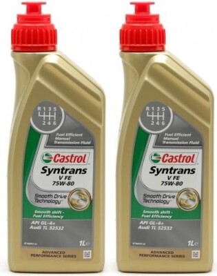 Castrol Transmax Manual V 75W-80 Schaltgetriebeöl 2x 1l = 2 Liter