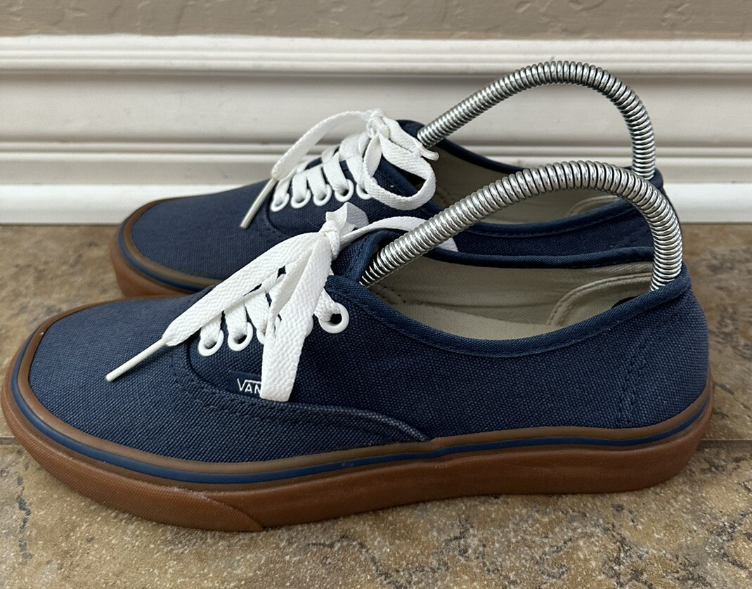 Vans Off the Wall Skate Shoes Low Tops Blue Men