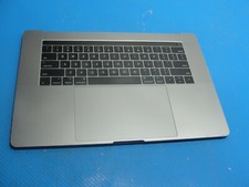 Macbook Pro 15" A1707 Mid 2017 MPTR2LL/A Top Case Palmrest w/Battery 661-07954