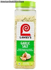 Lawry's Coarse Ground Garlic Salt with Parsley 33 oz LOWEST PRICES FREE SHIPPING