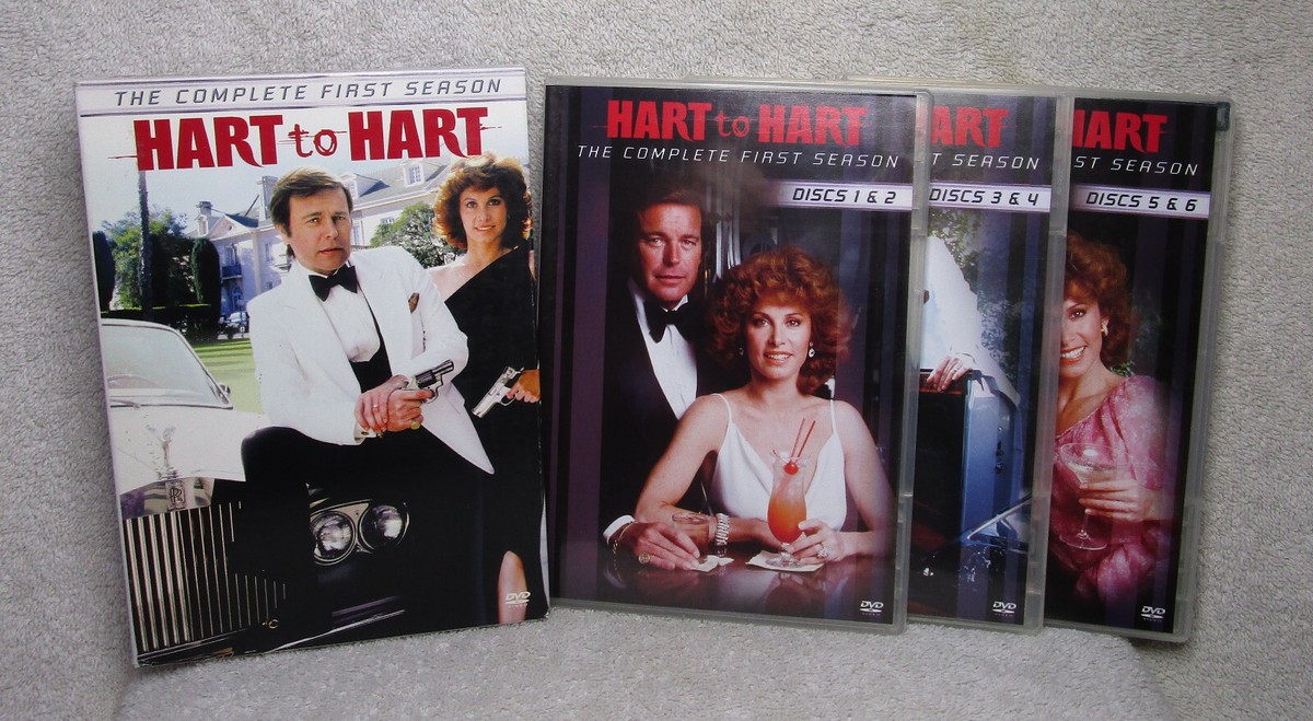 HART TO HART Complete First Season Official Sony 6 Disk DVD Set