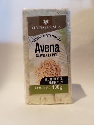 OATMEAL SOAP/JABON DE AVENA 100GRS ''For Oily Skin- Suaviza & Embellece''