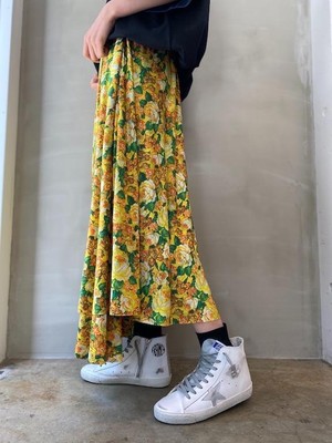 Vetements Floral Print Trans Formers Skirt  shipping from japan
