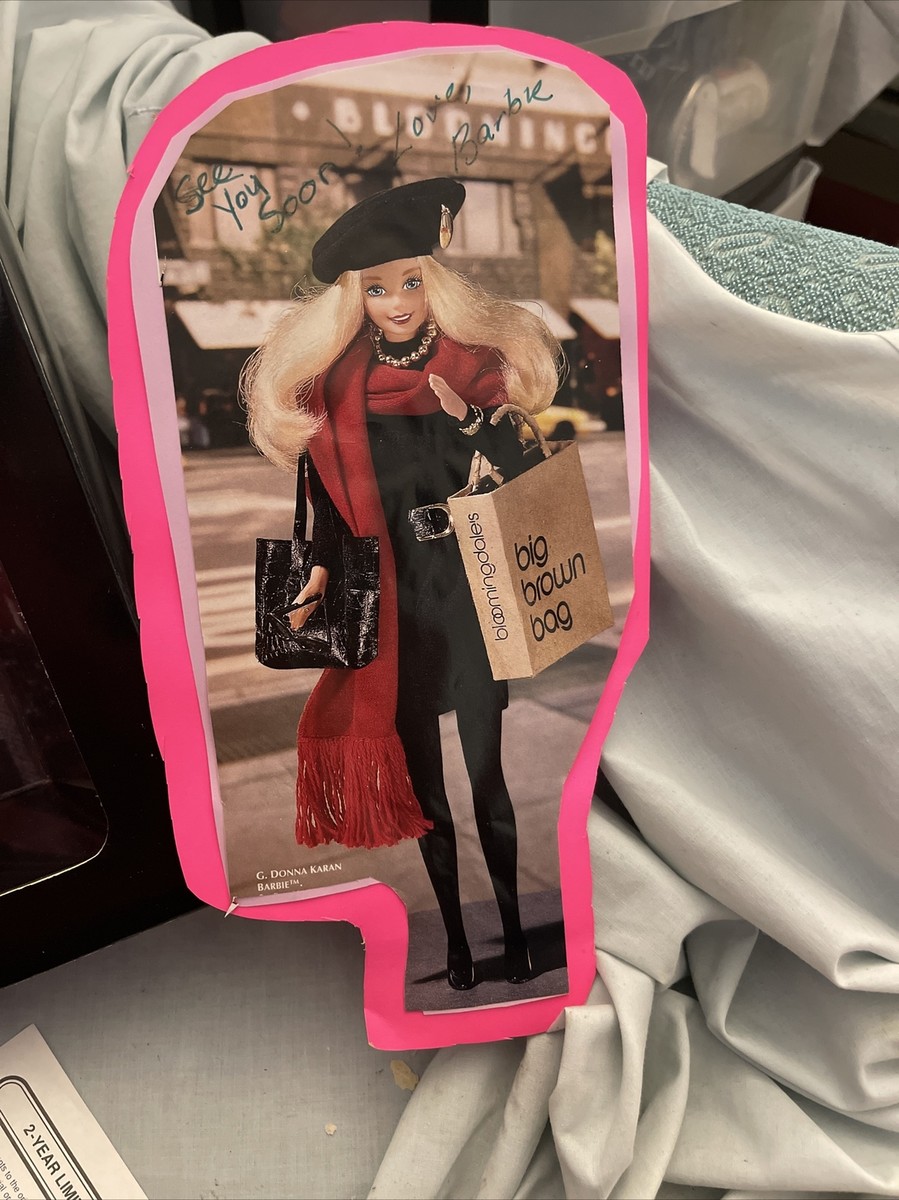 NIB Barbie Donna Karan New York Bloomingdale's Limited NIB Barbie Donna Karan New York Bloomingdale's Limited