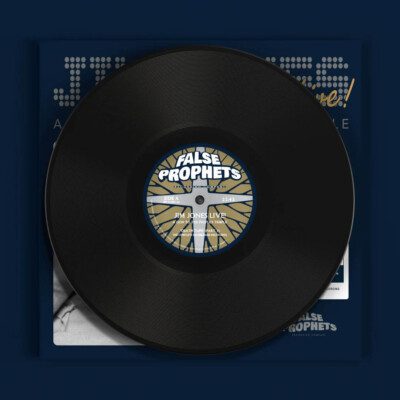 JIM JONES LIVE! A Gun To The People's Temple Vinyl LP False