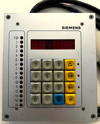 SIEMENS SIMATIC S5 6ES5391-5AA13 6ES5 391-5AA13 E-Stand: 1 Bedienfeld 391