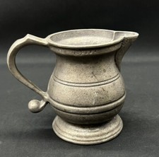 Vintage Wilton Armetale RWP Pewter Plough Tavern Creamer 4โ Made in USA