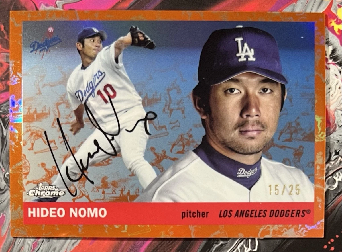 Topps Hideo Nomo Baseball Sports Trading Cards & Accessories for