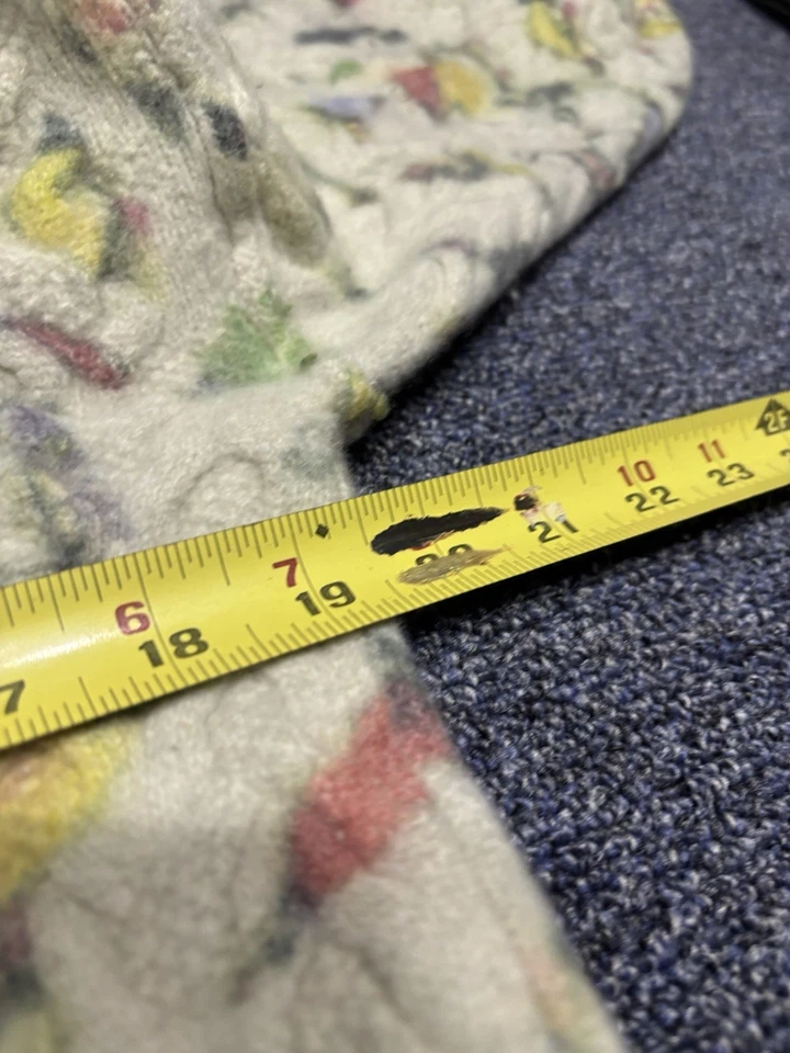 Sudadera corta estampada Anthropologie para mujer manga larga XL suéter J6 Foto 3 de 4