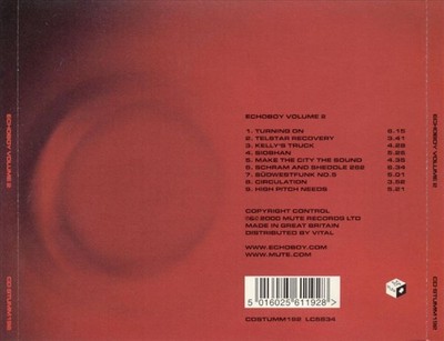ECHOBOY VOLUME TWO NEW CD