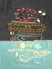 Vintage Costume Jewelry Lot Necklaces Brooches Bracelets Pierced Earrings